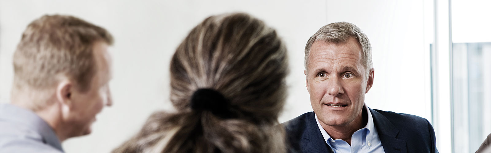 woman consulting with hearing expert