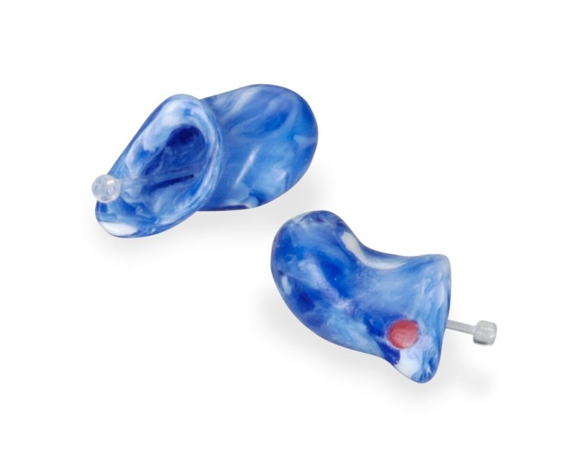blue in ear hearing protection