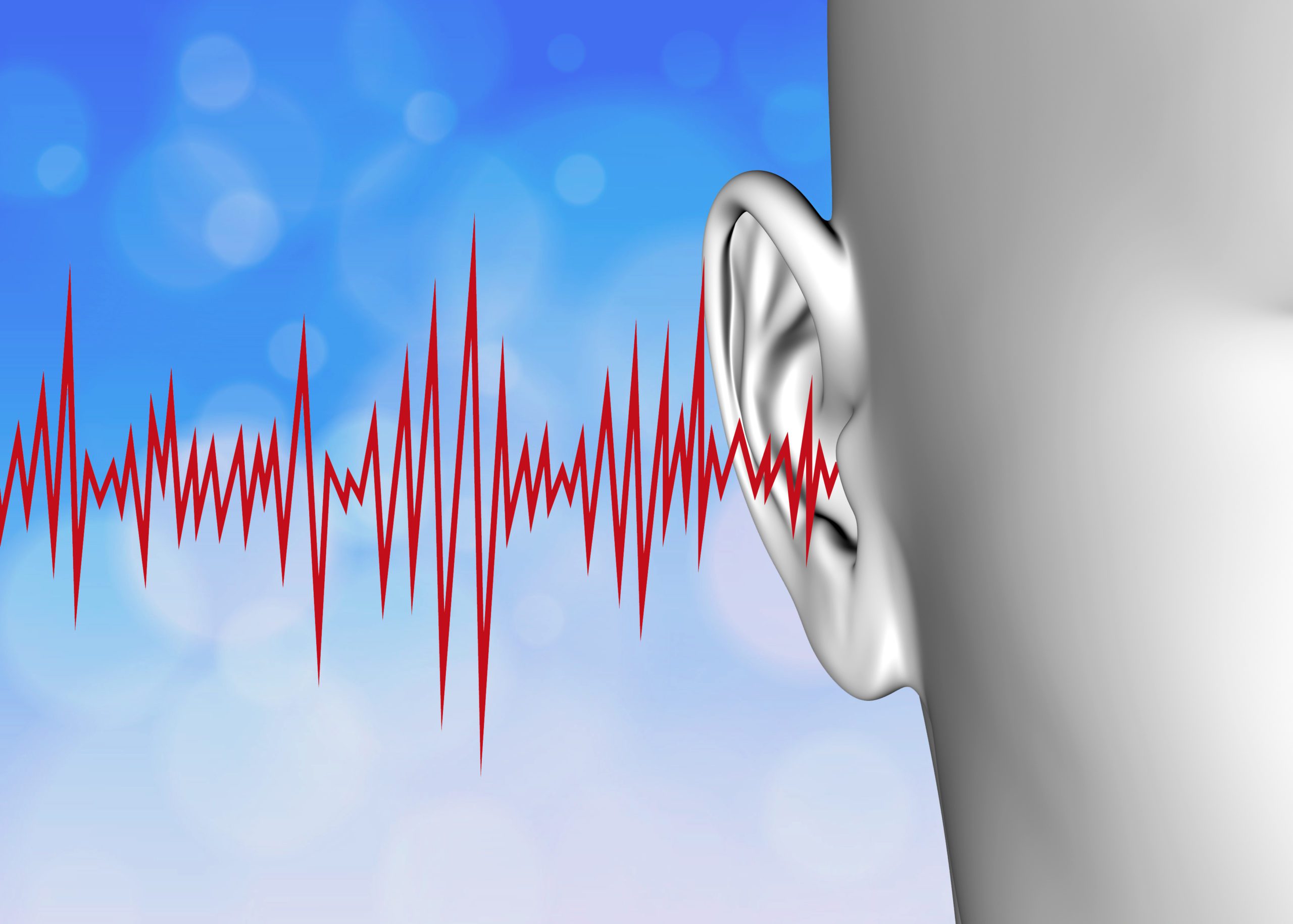 ear with peaks and valleys